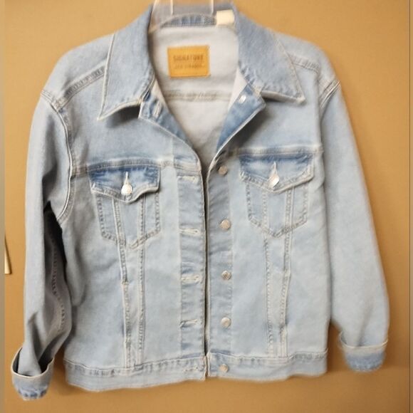 Women's Levi's jean jacket signature small petite z3 - Picture 1 of 3